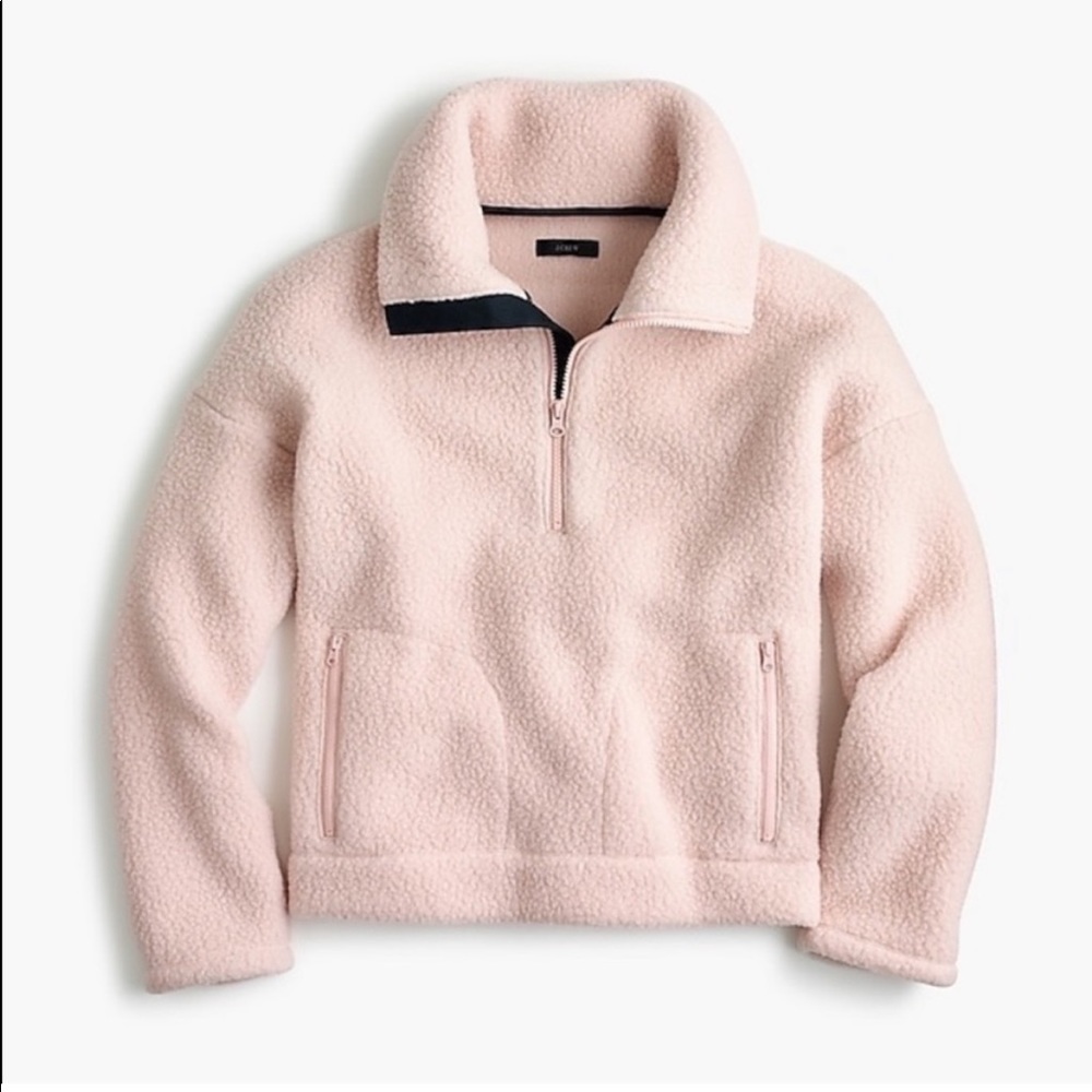 J. Crew Fleece Half-Zip